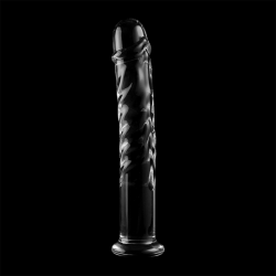 Nebula Series By Ibiza - Modèle 16 Gode En Verre Borosilicate Clair 18.5 Cm -O- 3 Cm